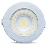 LED Einbauspot Minispot 3W IP54 rund weiß/schwarz/gold/silber Ø 3,5 cm (deckenausschnitt)