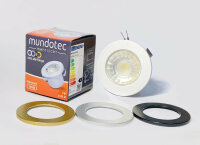 LED Einbauspot Minispot 3W IP54 rund...