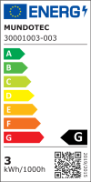 LED Einbauspot Minispot 3W IP54 rund weiß/schwarz/gold/silber Ø 3,5 cm (deckenausschnitt) kaltweiß (6400 K)