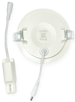 LED Panel Einbauleuchte rund 6W IP40 Ø 11,5 cm (deckenausschnitt) neutralweiß (4000 K)