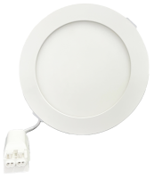 LED Panel Einbauleuchte rund 12W IP40 Ø 15,5 cm (deckenausschnitt) warmweiß (3000 K)