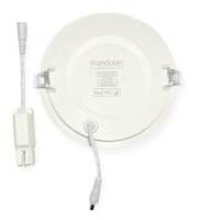 LED Panel Einbauleuchte rund 15W IP40 Ø 18,5 cm (deckenausschnitt) warmweiß (3000 K)