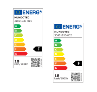 LED Lineare Deckenleuchte Unterbauleuchte 18W IP20 CCT 3000K/4000K/6500K 60cm