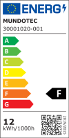 LED Aufbauleuchte Deckenleuchte rund 12 Watt IP20 warmweiß (3000 K)