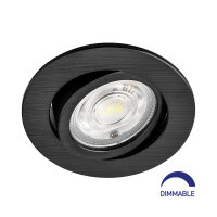 LED Einbauspot 7 Watt | rund | schwenkbar | dimmbar | IP20 | Lichtfarbe einstellbar (3in1)