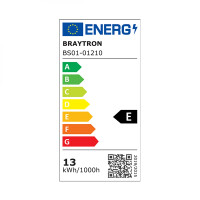 Braytron LED Stripe Plusline 13W | 168L | 2835 SMD | 24V | IP20 | 5m