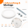 LED Aufbauleuchte Deckenleuchte 18 Watt rund IP20 CCT 3000K/4000K/6500K