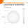 LED Aufbauleuchte Deckenleuchte 18 Watt rund IP20 CCT 3000K/4000K/6500K