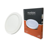 LED Aufbauleuchte Deckenleuchte 24 Watt rund IP20 CCT 3000K/4000K/6500K