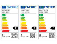 LED Stripe ECOLINE | 230 V | 8 W/m warm-/neutral-/kaltweiß | 13 W/m RGB | IP54 | 100m