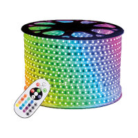 LED Stripe ECOLINE | 230 V | 8 W/m warm-/neutral-/kaltweiß | 13 W/m RGB | IP54 | 100m