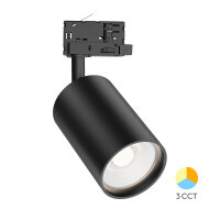 LED Schienen-Strahler | 30W | schwarz | CCT | 3 Phasen