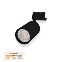 LED Schienen-Strahler | 30W | schwarz | CCT | 3 Phasen