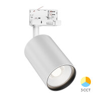 LED Schienen-Strahler | 30W | weiß | CCT | 3 Phasen