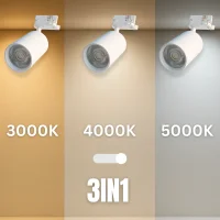LED Schienen-Strahler | 30W | weiß | CCT | 3 Phasen