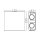 LED Wandleuchte 4W | CCT | IP65