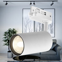 LED Schienen-Strahler | GU10 | 3 Phasen | IP20 | weiß