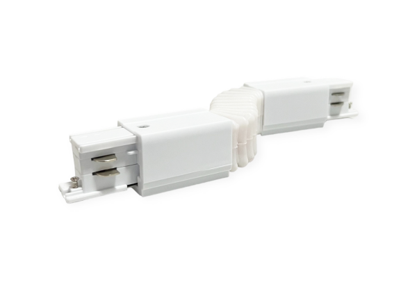 Universal Flexibler Verbinder für 3-Phasen Schiene | weiß