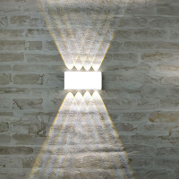 LED Wandleuchte 8W | CCT | IP65 | Weiß