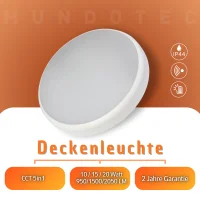 LED Aufbauleuchte Deckenleuchte mit Bewegungsmelder rund...
