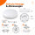 LED Aufbauleuchte Deckenleuchte mit Bewegungsmelder & batterie rund IP44 10/15/20W 5CCT