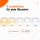 LED Aufbauleuchte Deckenleuchte mit Bewegungsmelder & batterie rund IP44 10/15/20W 5CCT