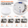 LED Aufbauleuchte Deckenleuchte mit Bewegungsmelder & batterie rund IP44 10/15/20W 5CCT