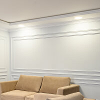 LED Panel Einbauleuchte rund 3W IP20 Ø 7,5 cm |...