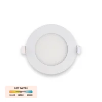LED Panel Einbauleuchte rund 6W IP20 Ø 11,5 cm |...