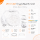 LED Panel Einbauleuchte rund 9W IP20 Ø 13,0 cm | CCT (warmweiß 3000K, neutralweiß 4200K, kaltweiß 6400K)