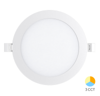 LED Panel Einbauleuchte rund 15W IP20 Ø 18,5 cm |...