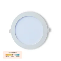 LED Panel Einbauleuchte rund 15W IP20 Ø 18,5 cm |...