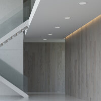 LED Panel Einbauleuchte rund 23W IP20 Ø 28,0 cm | CCT (warmweiß 3000K, neutralweiß 4200K, kaltweiß 6400K)