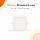 LED Panel Einbauleuchte rechteckig 6W | 13 x 13 cm (11,5 cm Deckenausschnitt) | IP20 | CCT (warmweiß 3000K, neutralweiß 4200k, kaltweiß 6400K)