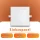 LED Panel Einbauleuchte rechteckig 6W | 13 x 13 cm (11,5 cm Deckenausschnitt) | IP20 | CCT (warmweiß 3000K, neutralweiß 4200k, kaltweiß 6400K)
