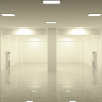 LED Panel Einbauleuchte rechteckig 18W | 20 x 20 cm (18,5...