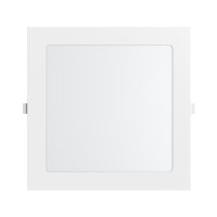 LED Panel Einbauleuchte rechteckig 18W | 20 x 20 cm (18,5 cm Deckenausschnitt) | IP20 | CCT (warmweiß 3000K, neutralweiß 4200K, kaltweiß 6400K)