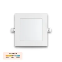 LED Panel Einbauleuchte rechteckig 18W | 20 x 20 cm (18,5...