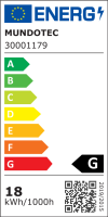 LED Panel Einbauleuchte rechteckig 18W | 20 x 20 cm (18,5 cm Deckenausschnitt) | IP20 | CCT (warmweiß 3000K, neutralweiß 4200K, kaltweiß 6400K)