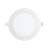 LED Panel Einbauleuchte rund 12W IP20 Ø 15,5 cm | Dimmbar | CCT (warmweiß 3000K, neutralweiß 4200K, kaltweiß 6400K)