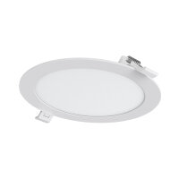 LED Panel Einbauleuchte rund 12W IP20 Ø 15,5 cm | Dimmbar | CCT (warmweiß 3000K, neutralweiß 4200K, kaltweiß 6400K)