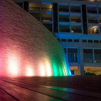 LED Flutlichtstrahler 50W RGB | schwarz | IP65