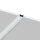 LED Einbau Alu Fugen Profil 17,6x6,85mm Länge 2m silber