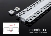 LED Alu Profil Ein putz Trockenbau...