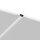 LED Alu Profil Ein putz Trockenbau „TROCKENBAU-T" 58x23mm Länge 2m Silber