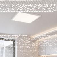 Aufbaurahmen für LED Panel 62 x 62 cm weiß