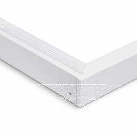 Aufbaurahmen für LED Panel 62 x 62 cm weiß