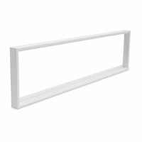 Aufbaurahmen für LED Panel 120 x 30 cm weiß
