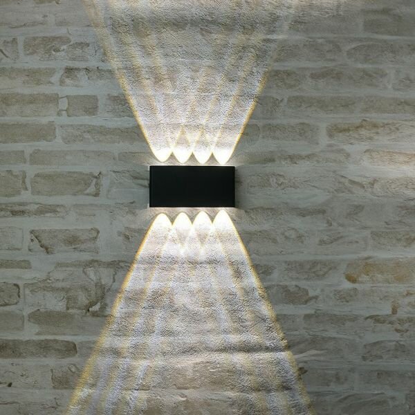 LED Wandleuchte Modern 8W IP65 Schutz CCT 3in1 Lichtfarben 3000K 4200K 6400K