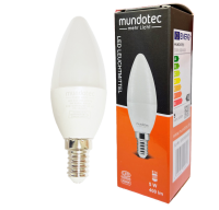 Sparpack LED Leuchtmittel E14 Kerze Flamme Kugel 5 Watt stark wie 40Watt Sparsam